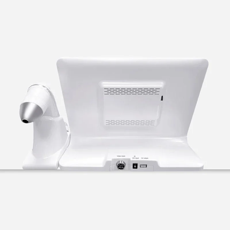 الأشعة فوق البنفسجية آلة محلل الجلد المهنية فروة الرأس كاشف بصيلات الشعر النفط جهاز اختبار الرطوبة جهاز تحليل شعر الوجه 11 بوصة #3