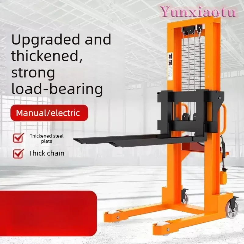 Manual Hydraulic Pallet Stacker Imported 2 Ton 3 Ton Hand Forklift Lift Truck for Warehouse Loading Unloading