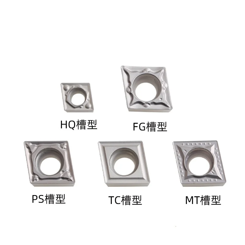 CCMT060204-MT LF90 CNC turning tool blade carbide inserts High-Quality Precision Cutting Tools for steel 10Pcs