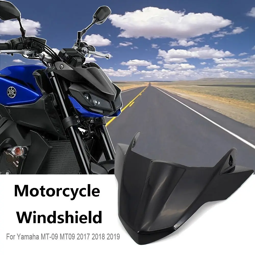 

1PC Pare-Brise Motorcycle Windshield Windscreen 2017-2020 Wind Deflector Windproof Chest Goggles Refit Motorcycle Accessories