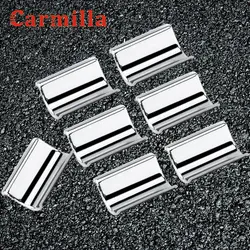 7Pcs Door Armrest Window Lift Button Switch Control Panel Cover Trim for Audi Q3 F3 2019 - 2022 ABS Chrome Interior Accessories