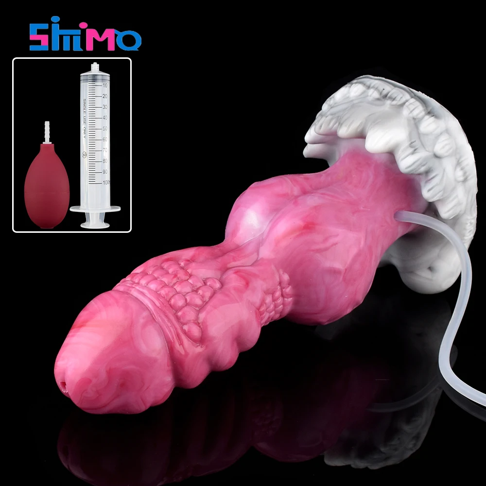 

SMMQ Thick Ejaculation Anal Dildo With Dog Knot Alien Monster Masturbator Vaginal Stimulation Squirting Sex Toys For Women