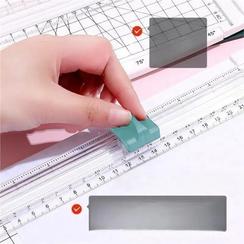 Paper Cutter 12 In Paper Slicer Scrapbooking Tool With Side Ruler For Craft Paper,A4 A5 Paper A-AEF7