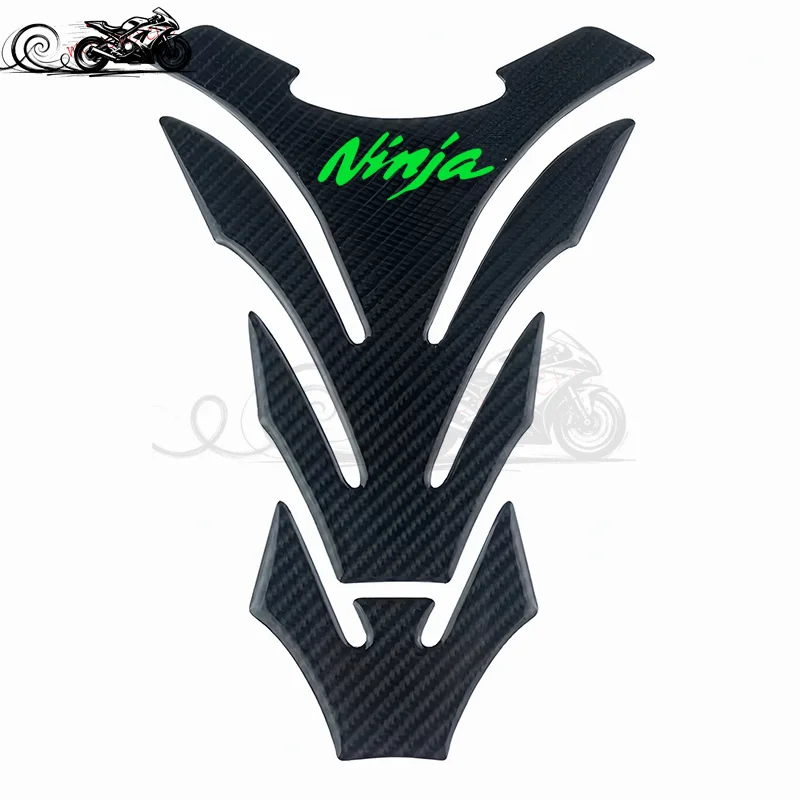 Accessori moto 3D Gas Serbatoio carburante Pad Decalcomanie adesive adatte per Kawasaki NINJA 650R ER6F ER6N VERSYS W800 SE Z750S