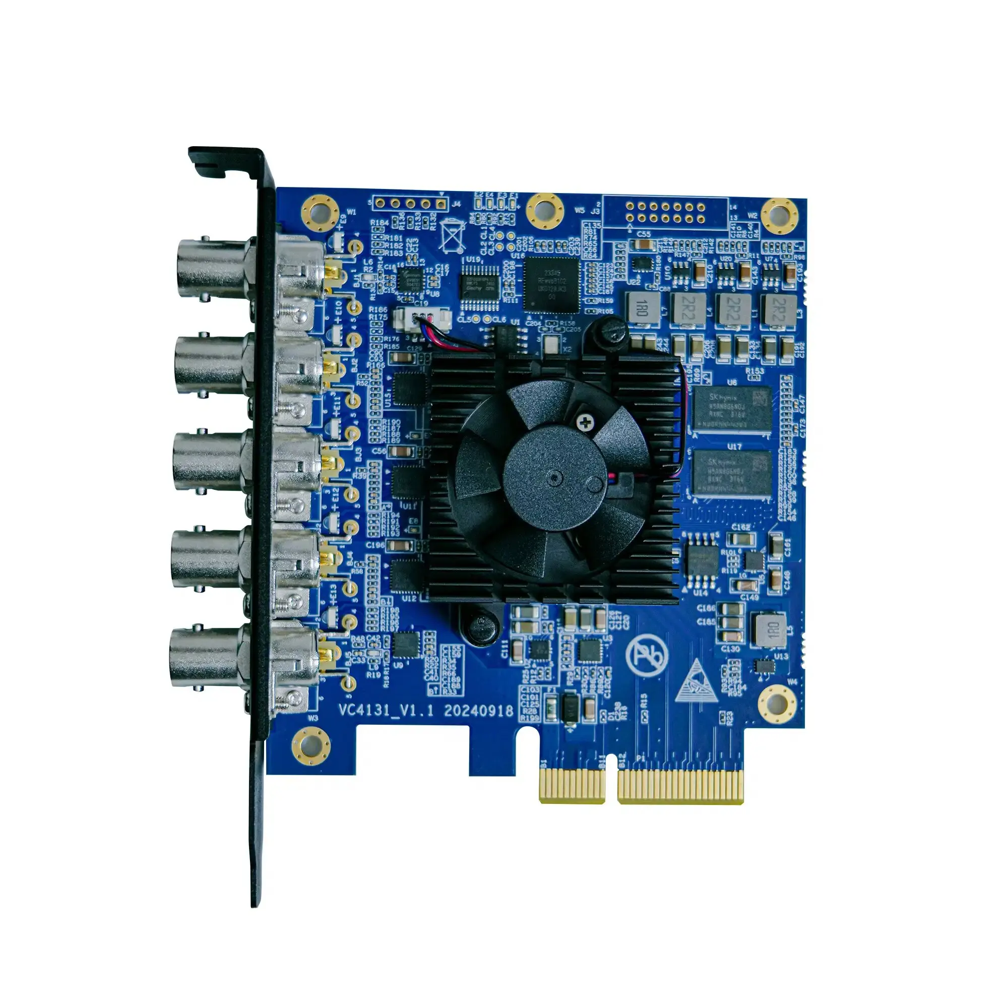Avmatrix VP51 YouTube Compatible PCIe Capture/Playback Card HD Video 5 Channels 3G-SDI 1080p Live Stream Works Vmix OBS ZOOM