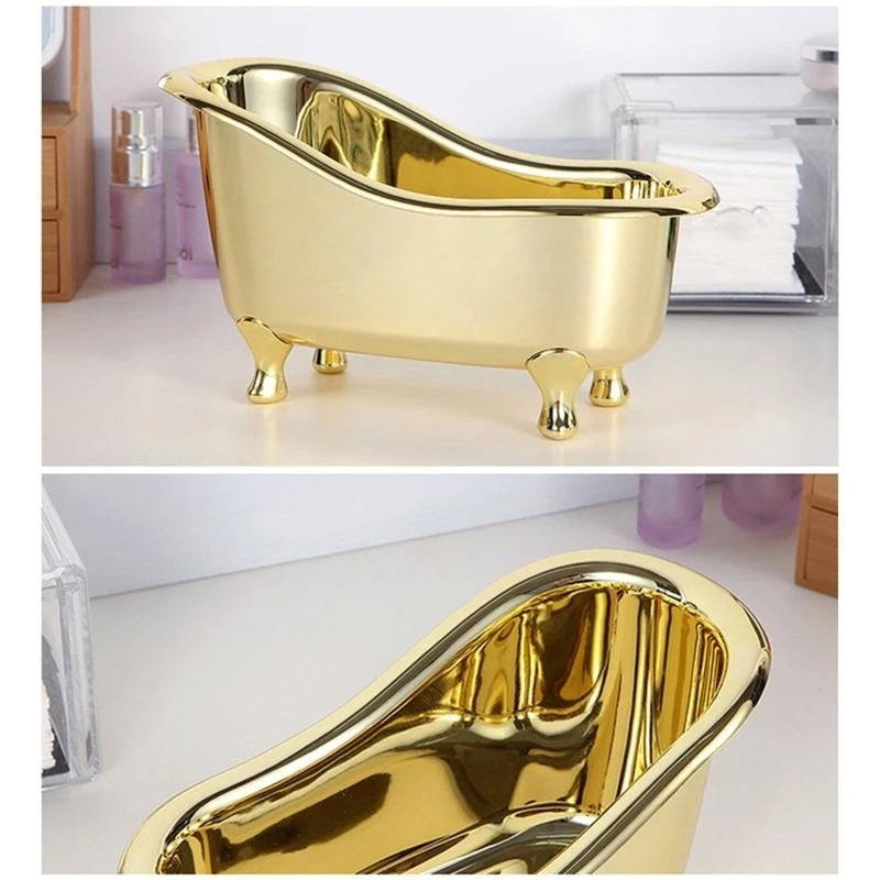 

R1WA Золотая ванна в форме косметики для прочной работы на рабочем столе Anti Deform Организация B B