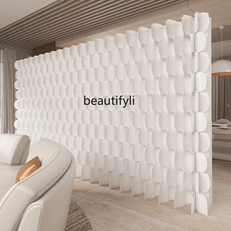 CC182Screen partición papel partición pared tienda de ropa ventana panel de fondo escamas de pescado modelado deflector pared falsa