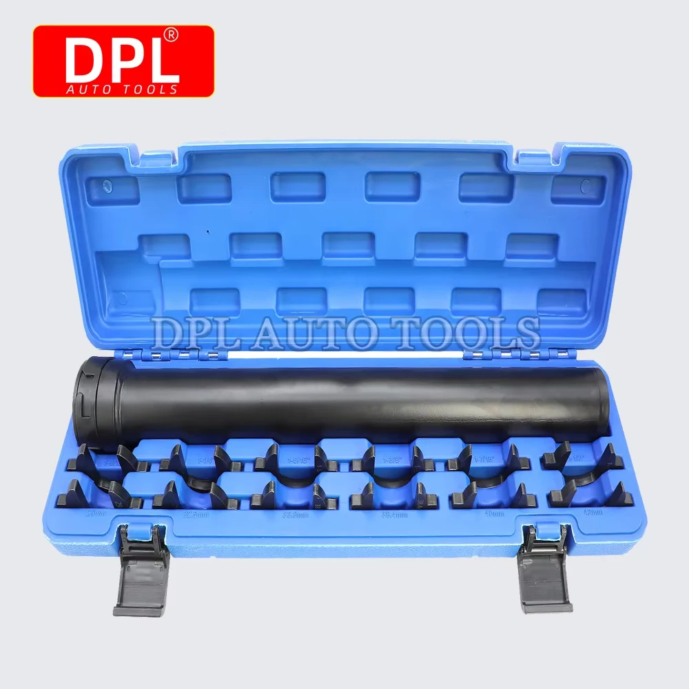 

Inner Tie Rod Removal Tool Kit Automotive Inner Tie Rod Tool Set with 12 Crowfoot Adapters