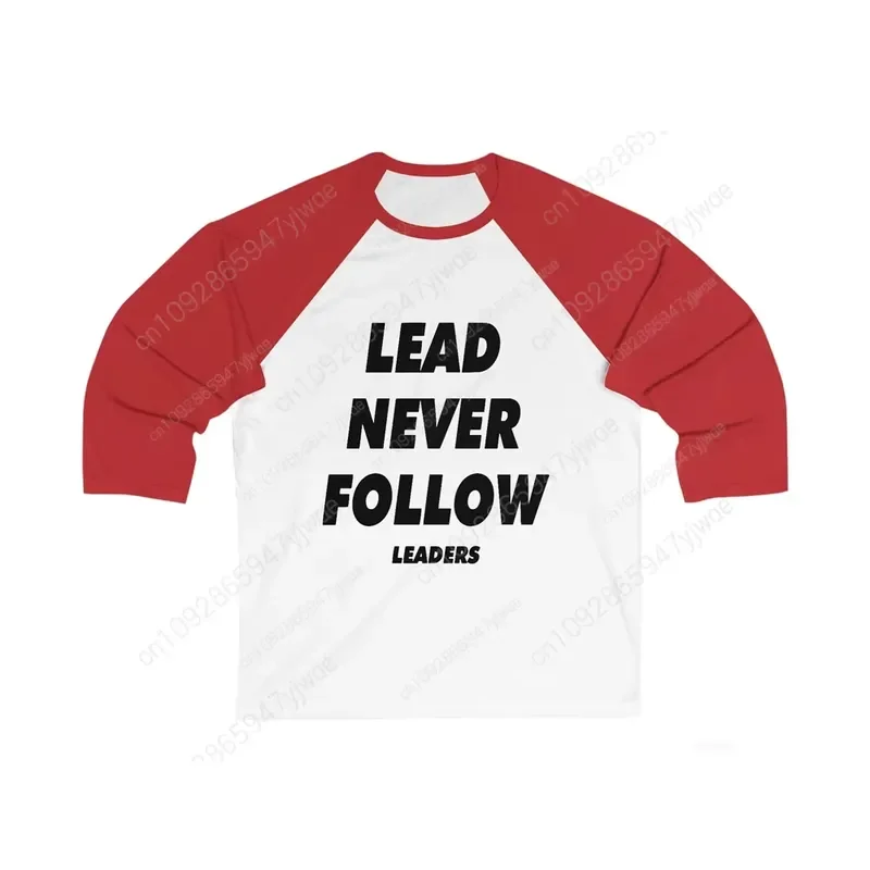 3D Print Casual Long Sleeve Lead Never Follow Leaders Chief Keef Iconic Shirt 2026 Autumn Street Y2k Top Fashion Couple Wear view 3