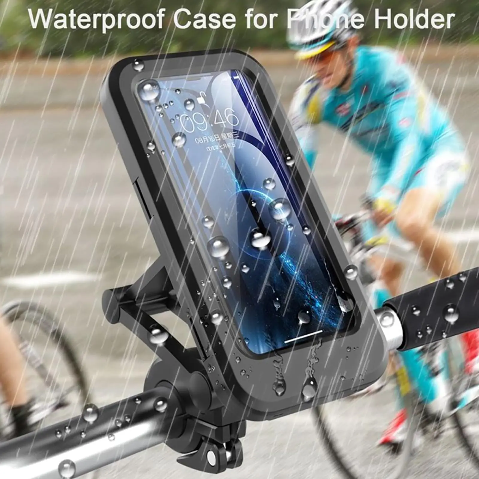 Bicycles Phone Mount Adjustable Handlebar of Motorcycle Phone Mount for Electric Mountain Scooter Bikes Phone Holder User Mount