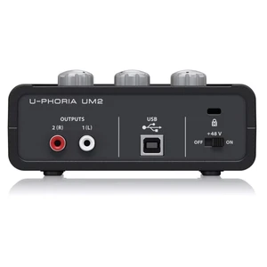 BEHRİNGER-UM2 Gitar Kayıt Harici USB Ses Kartı ses arabirimi Özel Internet Ünlü Canlı Yayın Ses kartı behringer için en iyi 10 satış-no. 8