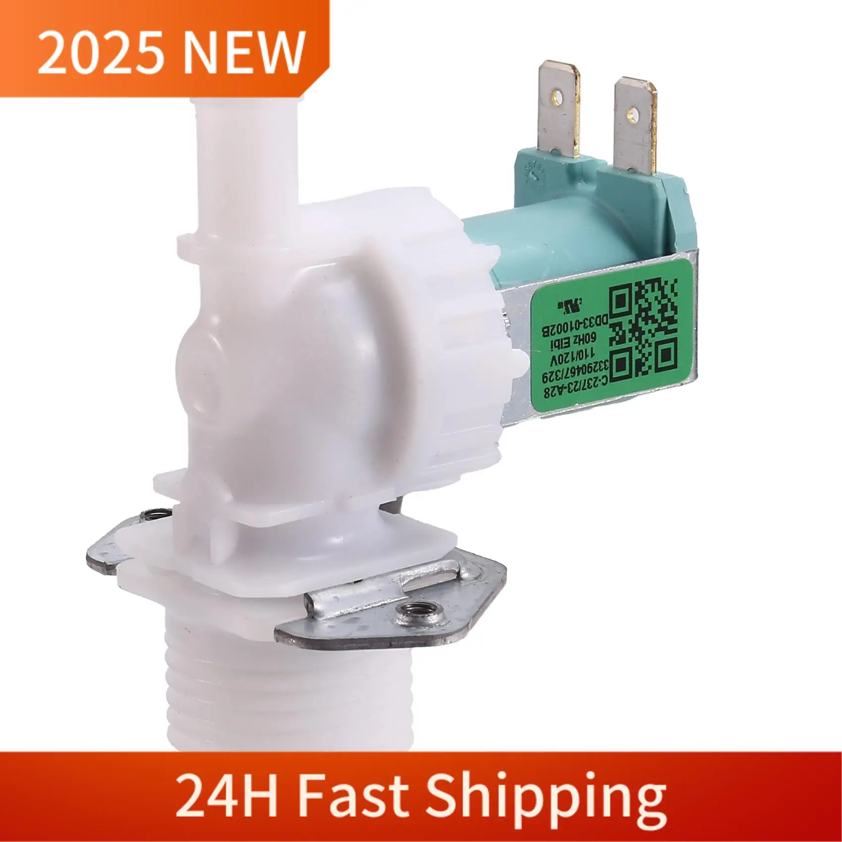 Gen Basic DD33-01002B Water Inlet Valve For Dishwasher Replaces AP6975653 PD00062560 PS12740663 33290467/329