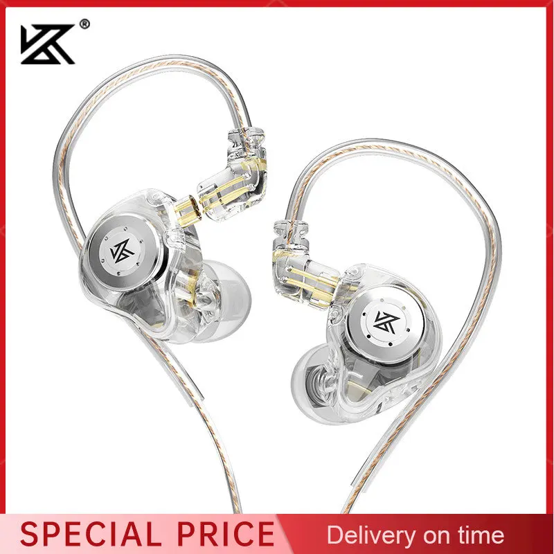 KZ EDX PRO Dynamic In Ear Earphone HIFI DJ Monitor Earphones Earbud Sport Noise Cancelling Headset KZ ZSTX ZSN PRO EDR1 ZAS ED9