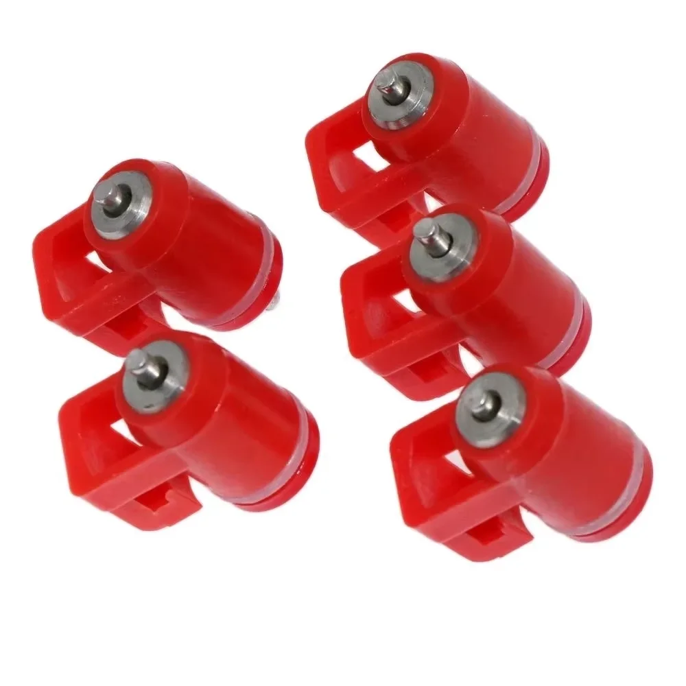 5 pçs de aço inoxidável automático mamilo beber frango pássaro codorna água potável fonte boca água aves agricultura equipamentos