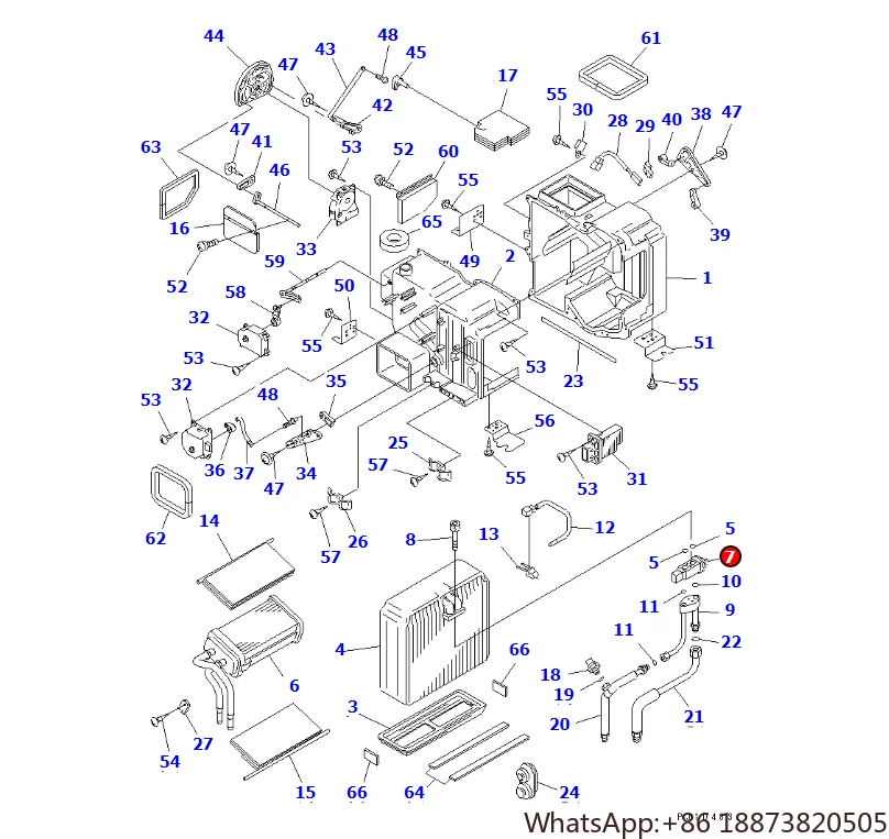 High quality PC360-7 expansion valve ND447500-1390 20Y-979-6821 ND448800-5222 ND245450-2221 for excavator for Komatsu D475 D85