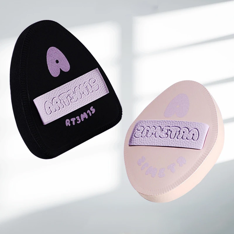 Aubergine Mystique Poederdons Geen Poeder q Stuiterende Poederdons Luchtkussen Nat en Droog Gebruik