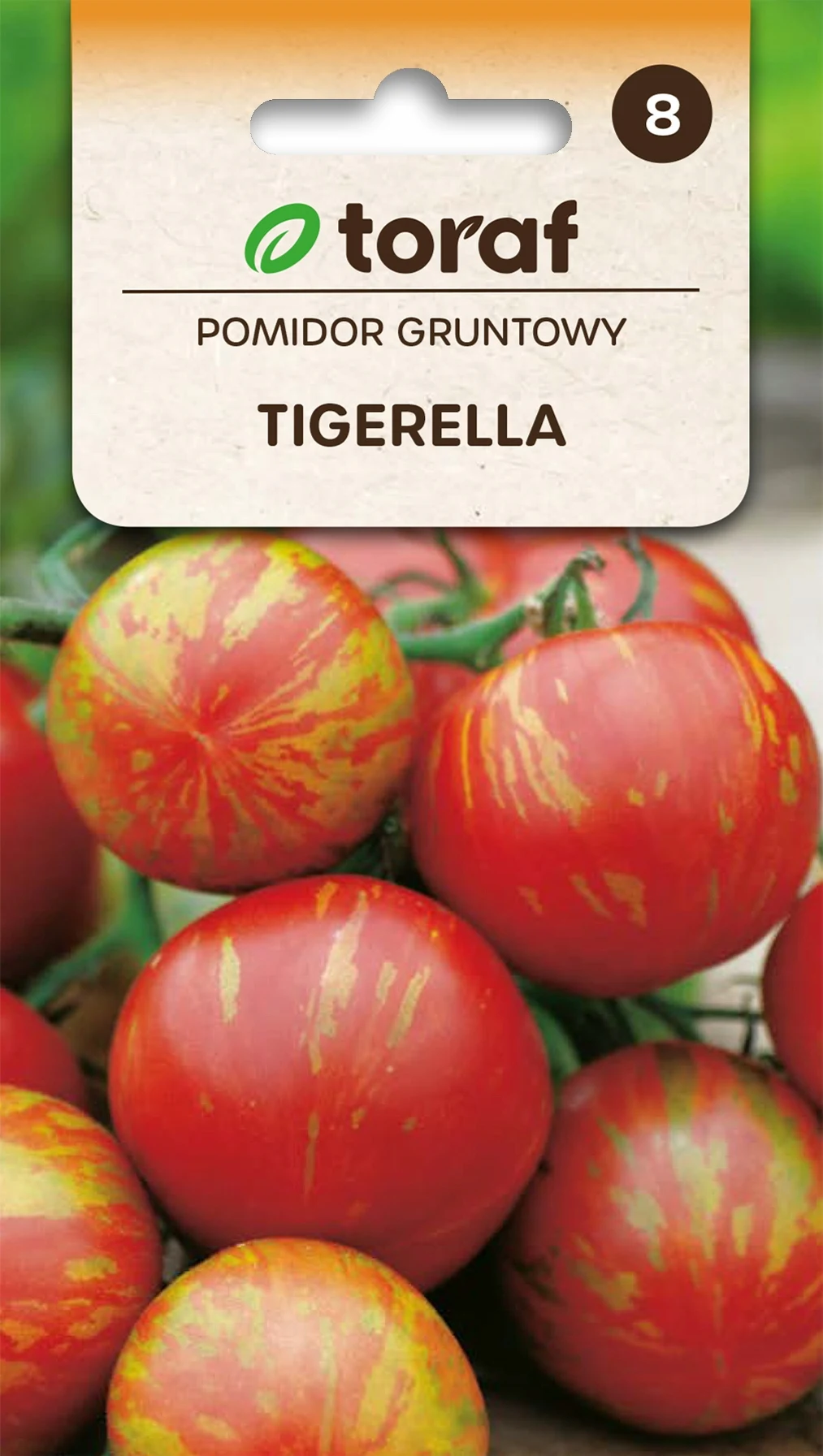 Tomatensamen Gemüsetomate TIGERELLA 0,8g Toraf 187