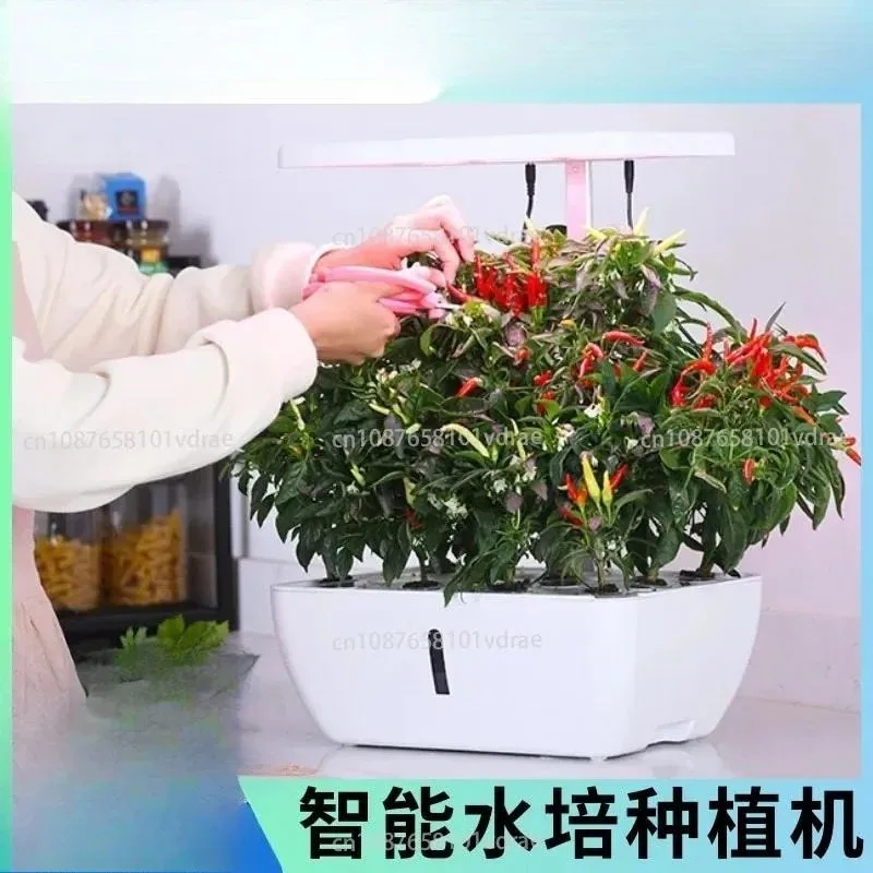 Smart Hydroponic Growing Machine with Wi-Fi: Home Vegetable Gardening Hydroponic System, Household Soilless Cultivation Machine