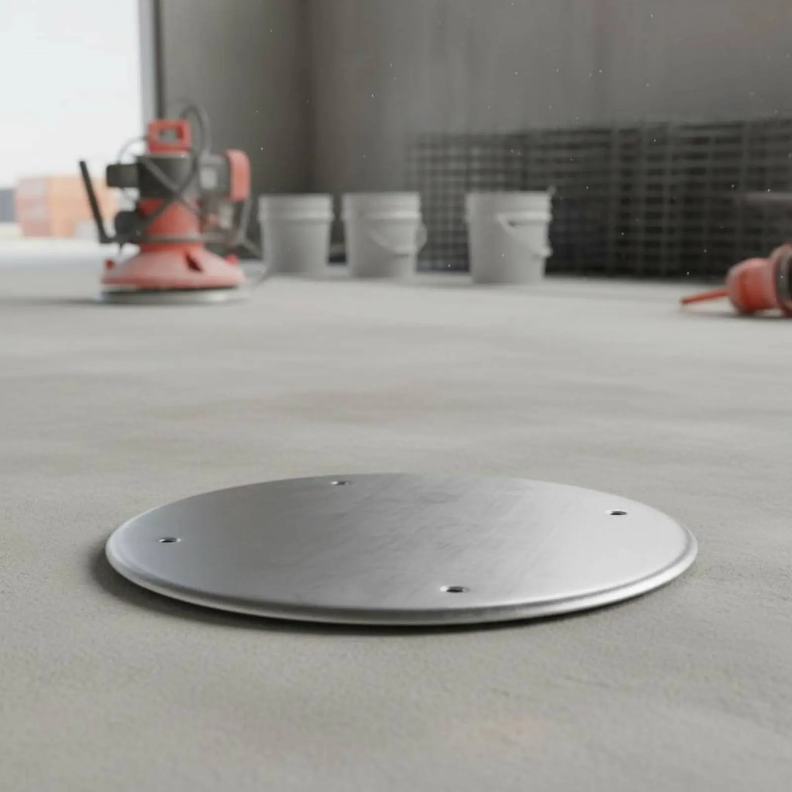 Wall Plastering Machine Disc Wear-Resistant Plaster Finishing Disc Power Tool Accessory for Renovation Projects view 3