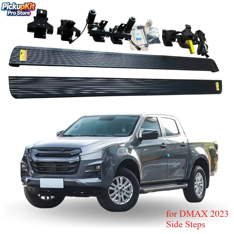 

Aluminum Alloy Electric Running Board Pickup Accessories for DMAX 2023 Electric Side Steps
