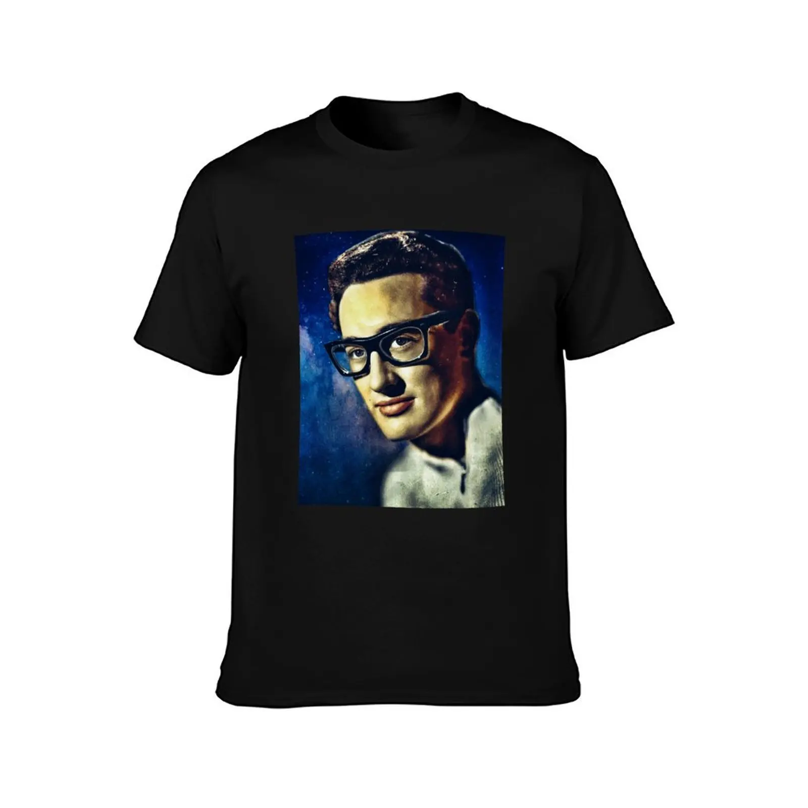 Buddy Holly Galaxie T-Shirt Trendy Pattern for Men T-Shirt