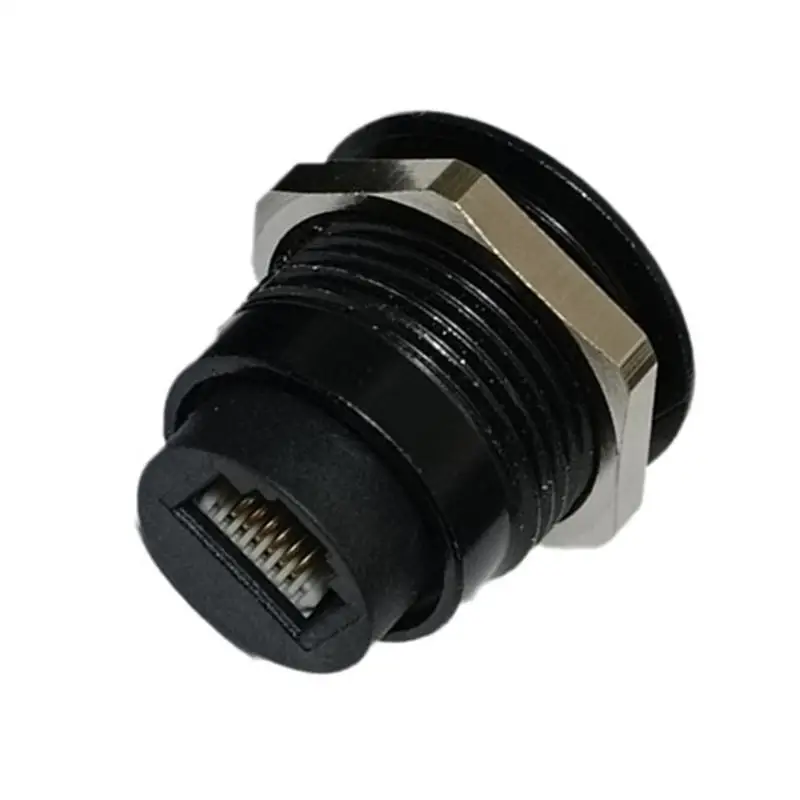 652F Industrial RJ12 6P6C Female Connectors Reinforced Design For Harsh Environment Use