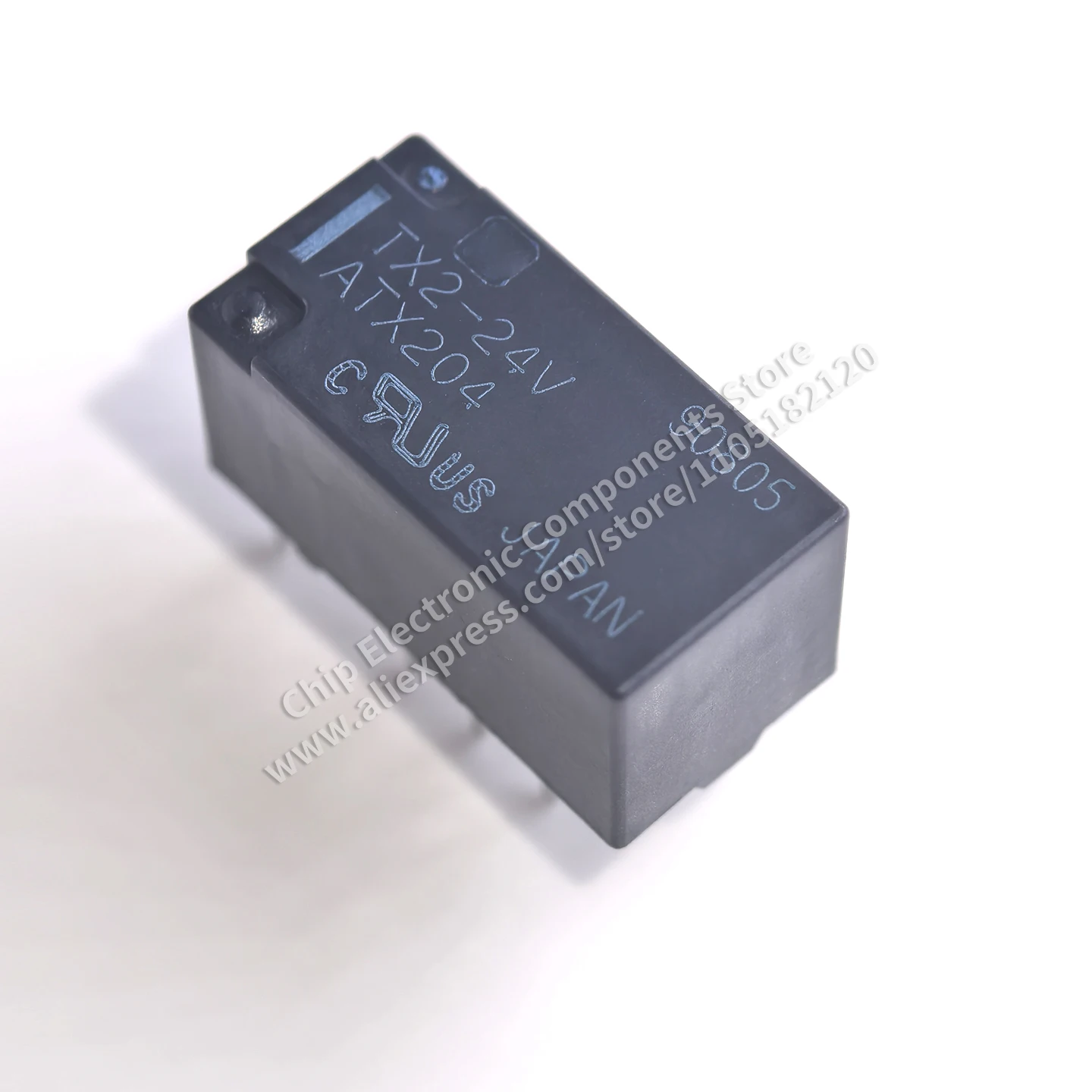 （5 PCS）Original TX2-24V ATX204 DPDT (Double Pole Double Throw) Signal Relay, DIP Package, 15×7.4mm