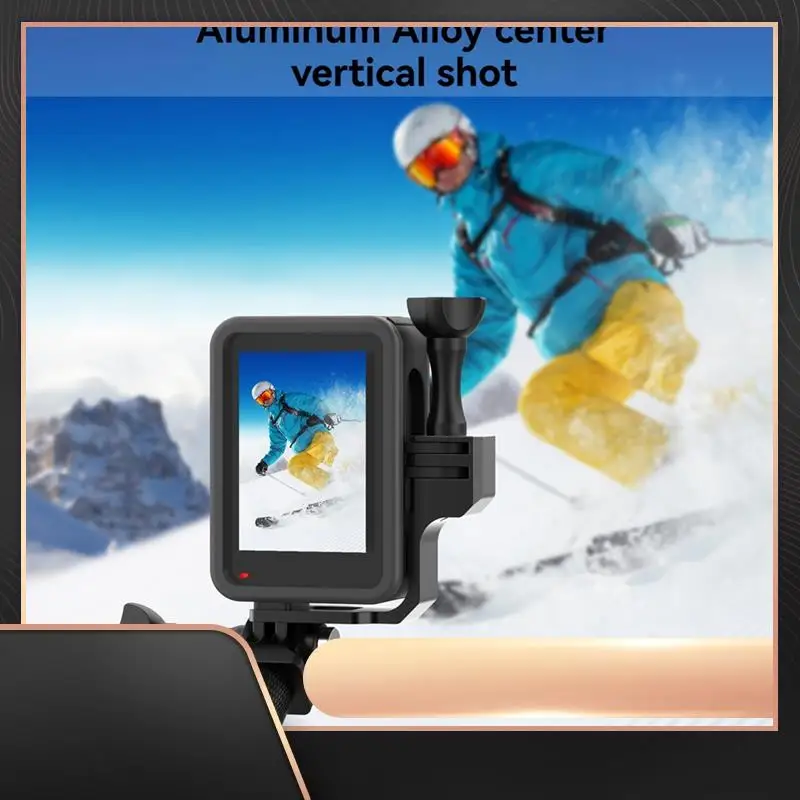 

Вертикальный кронштейн для экшн-камеры для Gopro Hero 12, 11, 10, 9, 8, 7, Action 4 3, адаптер для крепления на палку для селфи