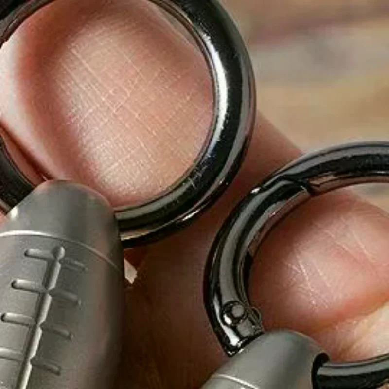 

Cool Rugby Shaped Sealed Jar Stainless Steel Waterproof Mini Sealed Can Pill Portable Container Sealed Can With Keychain