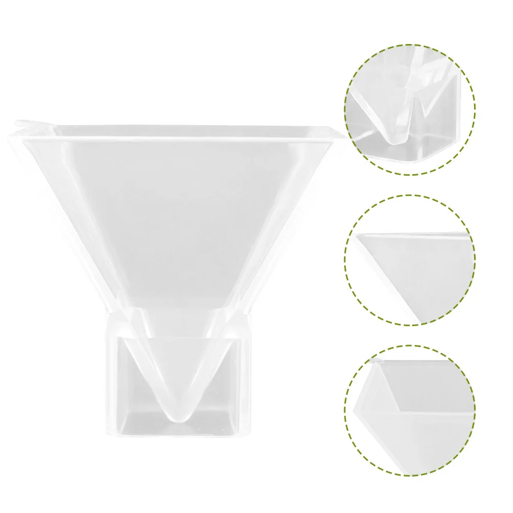 

Silicone Pyramid Mold Clear Flexible Reusable For Epoxy Resin Casting Diy Craft Jewelry Decor Ornament