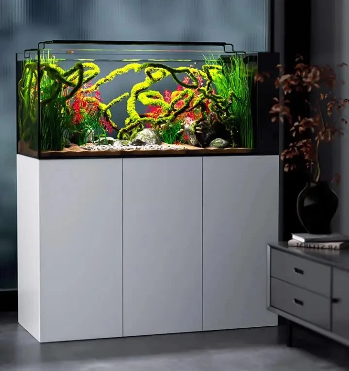 

Bottom filter filtration system Complete set of bottom cabinet sleeve tank Integrated small fish tank