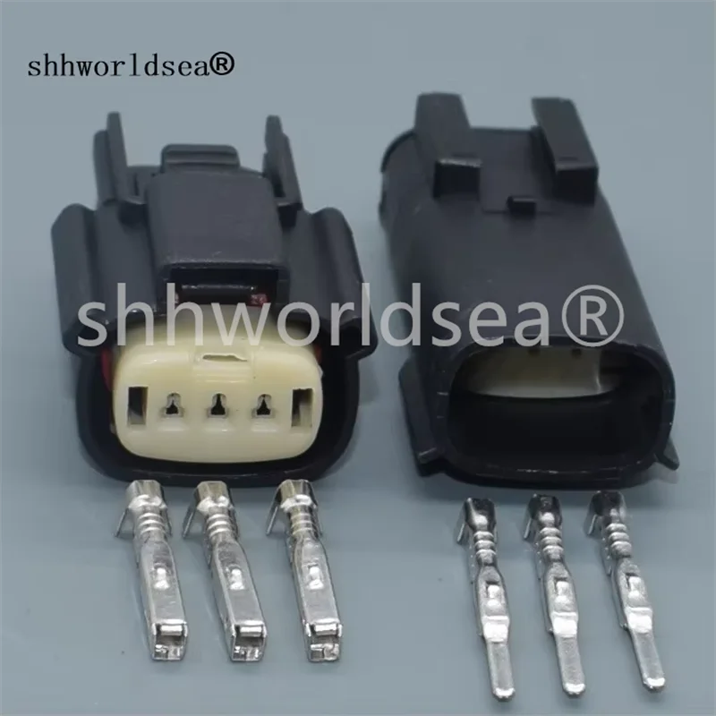 Shhworldsea 3 pin 33471-0306 33471-0301 33481-0301 female male auto electric housing plug wiring cable unsealed connector plug