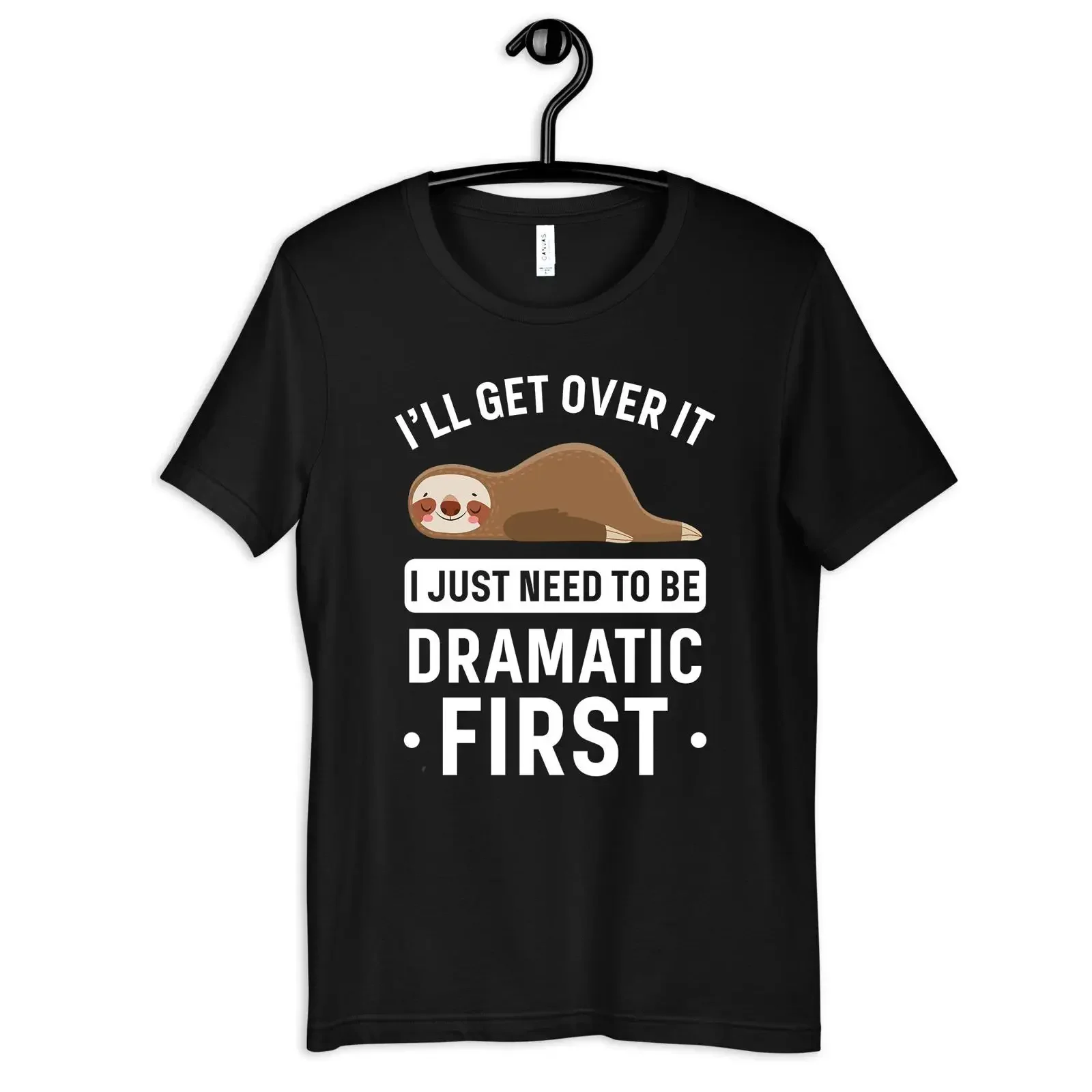 Dramatic Sloth T Shirt Funny Kids SweaT Long Sleeve Toddler Baby Bodysuit vintage Washed Casual Unisex Slightly