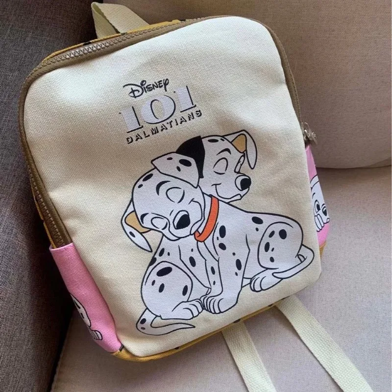 Disney New Cartoon Dalmatian Children\'s School Bag Toddler Fashion Backpack Cute Boys and Girls Printed Backpack