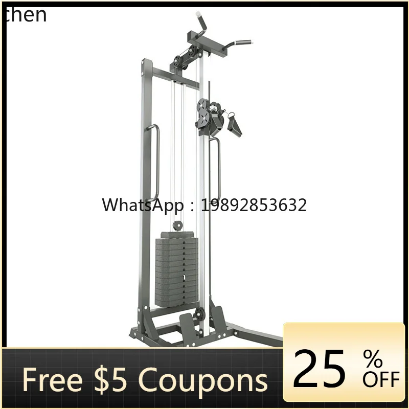 Máquina de remo unilateral JSS para entrenamiento de espalda, equipo de fitness integral, entrenador de pájaro volador