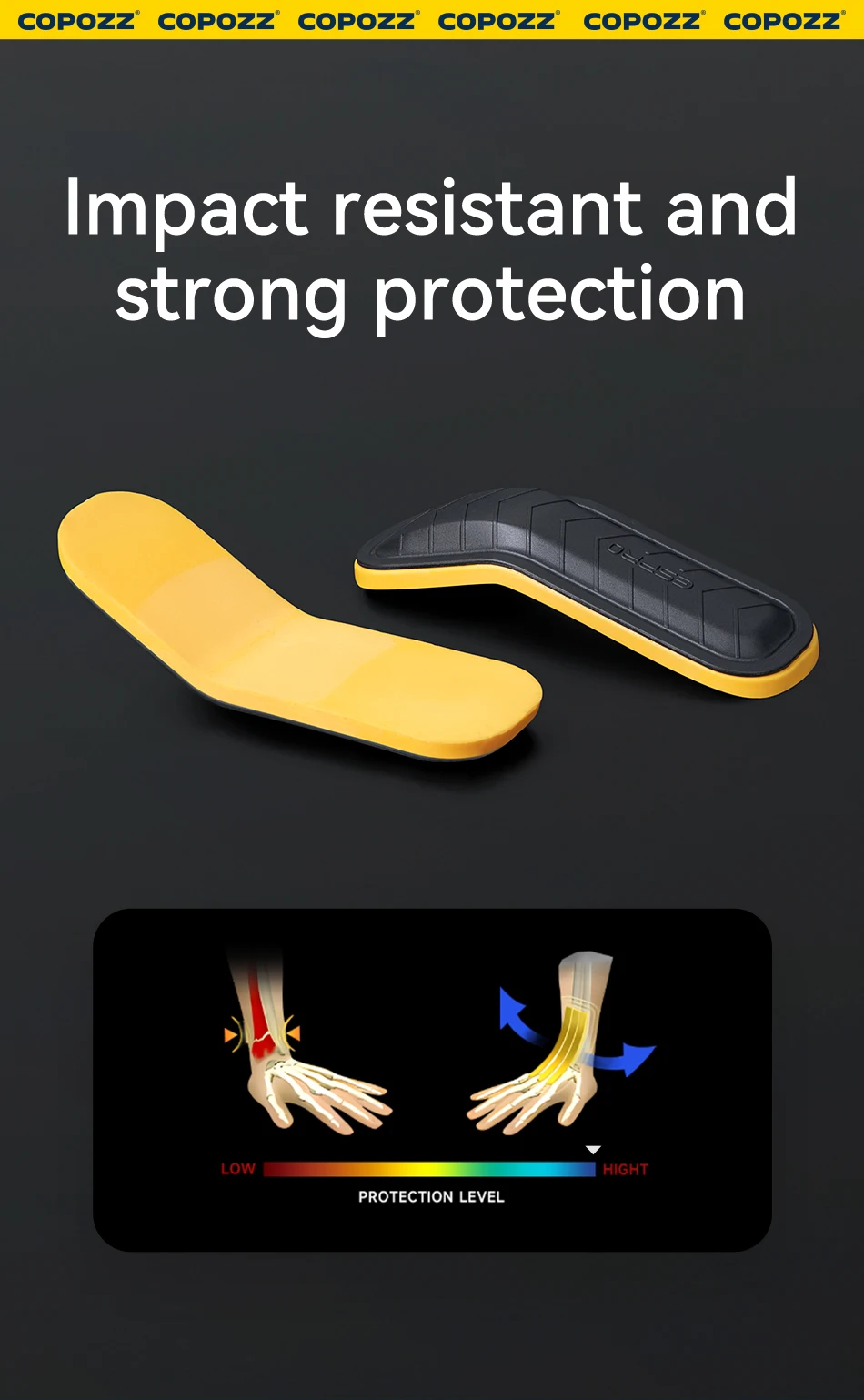 COPOZZ Kevlar verdickte Skihandschuhe Winter Männer Frauen 3M Thinsulate Thermo-Snowboard-Handschuhe wasserdichte warme Fäustlinge Skihandschuhe – Detail 9