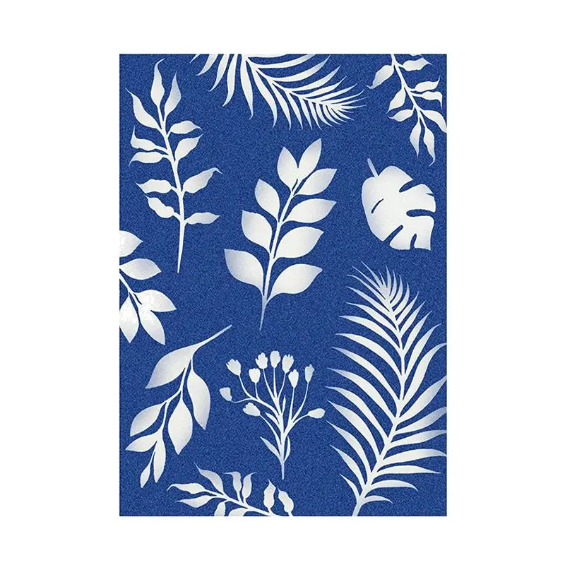 TFTP-Cyanotype Paper, 60 Pcs A5 Sun Print Paper Kit, High Sensitivity Sun Print Nature Printing Paper Solar Drawing Pape