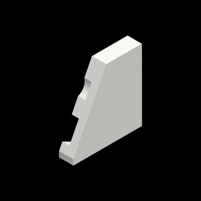 MOC 10PCS Speciale Liscio Piastrella Piatta 2x2 Sinistra Building Blocks Mattoni Kit D173B Castello Bordo Pannello Particelle Giocattoli Per Bambini Regali per bambini