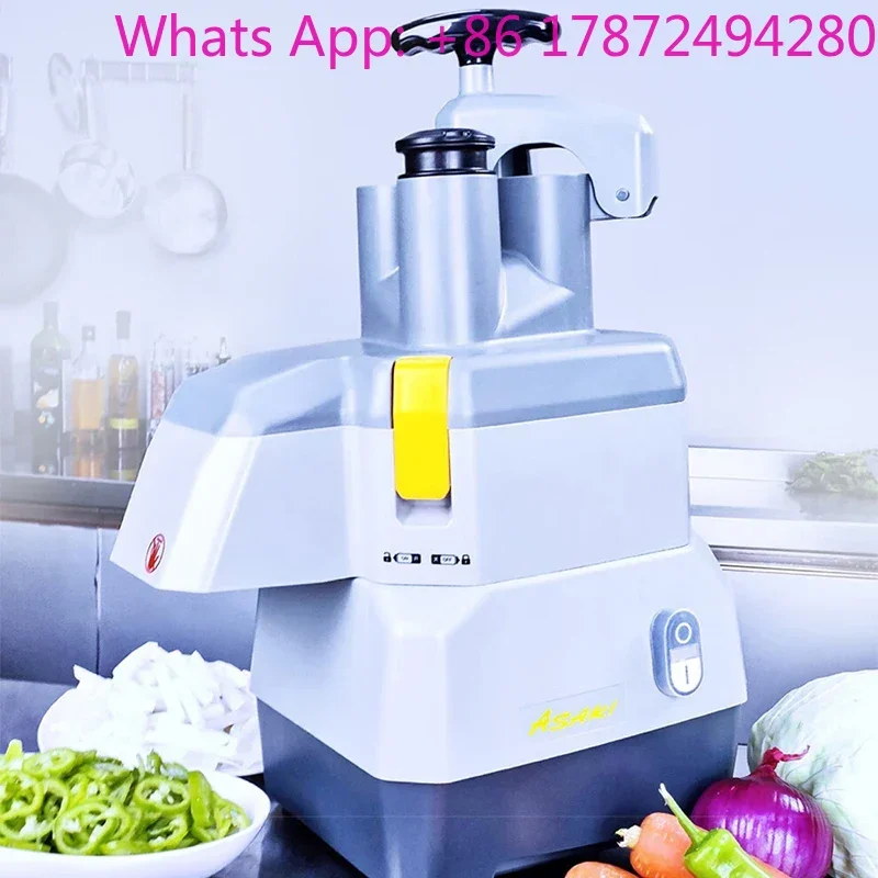 Potato Carrot Ginger Slicer Shredder Commercial Electric Vegetable Dicing Equipmentd Cutter