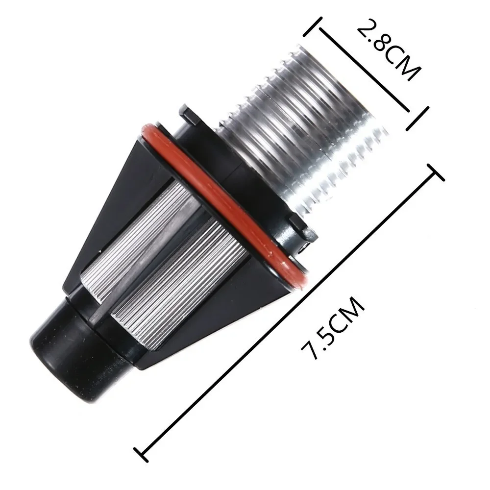 2Pcs LED Angel Eyes Marker Light Bulbs Error Free Car Lamps for BMW E39 E53 E60 E61 E63 E64 E65 E66 E87 525i 530i Xi 545i M5