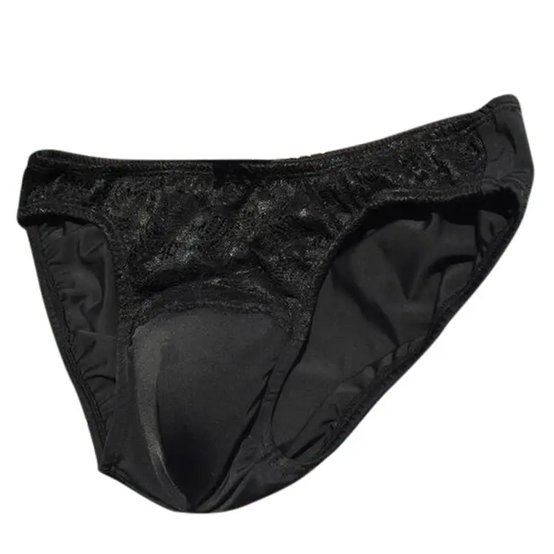 Men Sexy Underpants Cross-dressing Panty Shaping Crotch Protection Transgender Panties Crossdresser Panties Mens Briefs