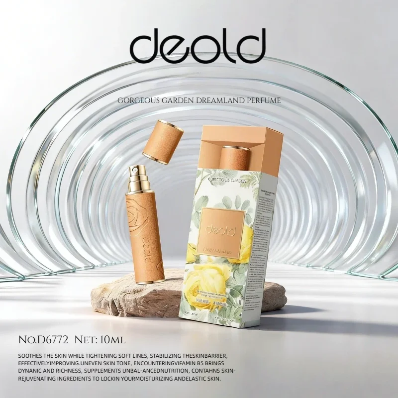 Deold Perfume Set  Gorgeous Garden, White Rose Tenderness, Black Rose Romantic | Portable Floral Fragrance Gift for Women