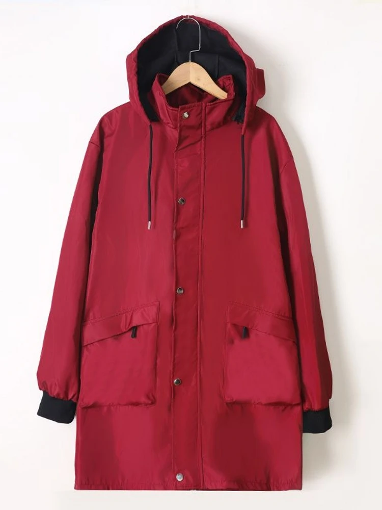 

Мужской масляностойкий фартук с подкладкой Fce, длинный све, ветрозащитный, пылезащитный, кухонная верхняя одежда для домашнего использования, износостойкий