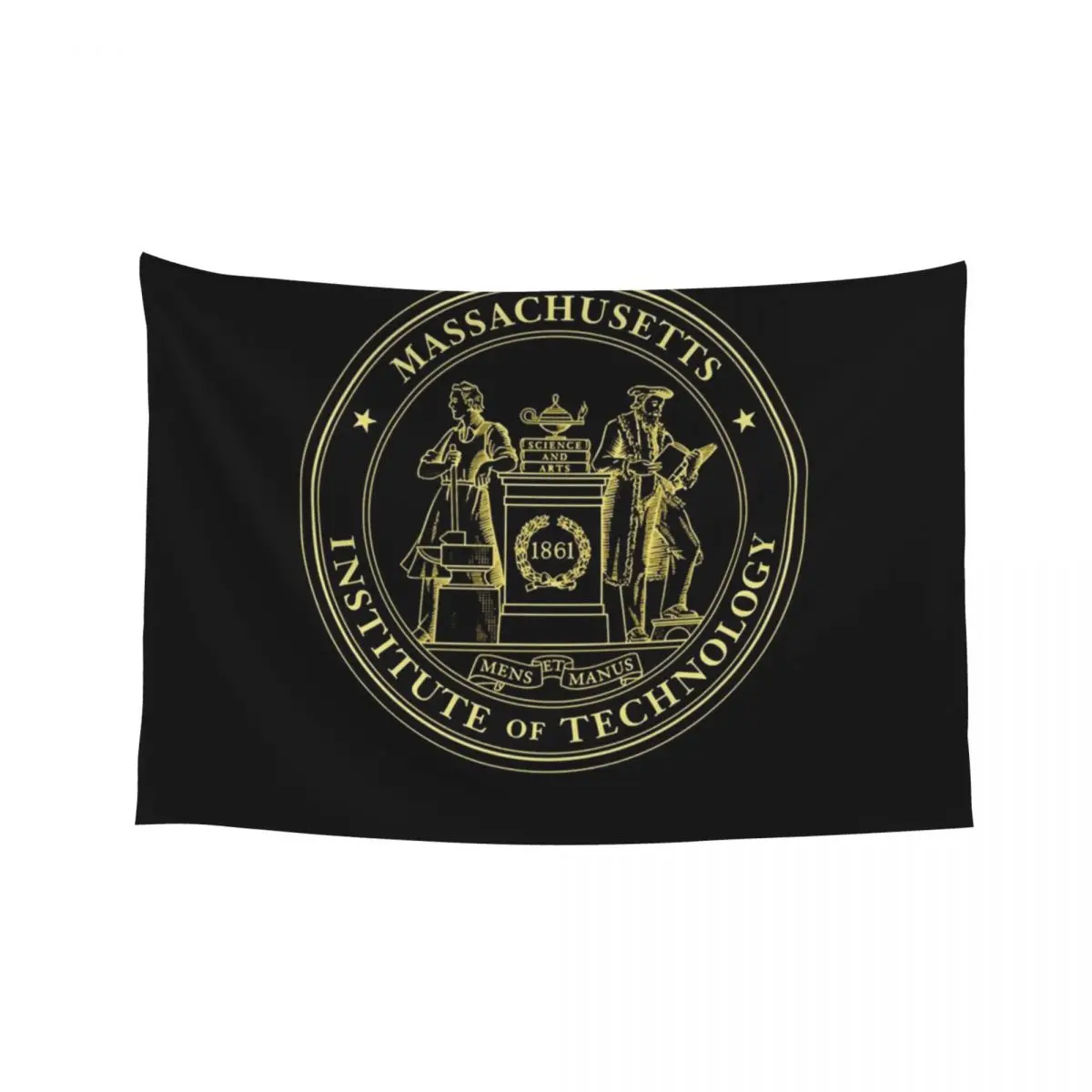 

Massachusetts Institute of Technology (MIT) logo Tapestry Decor Home Aesthetics For Room Home Decorators Tapestry