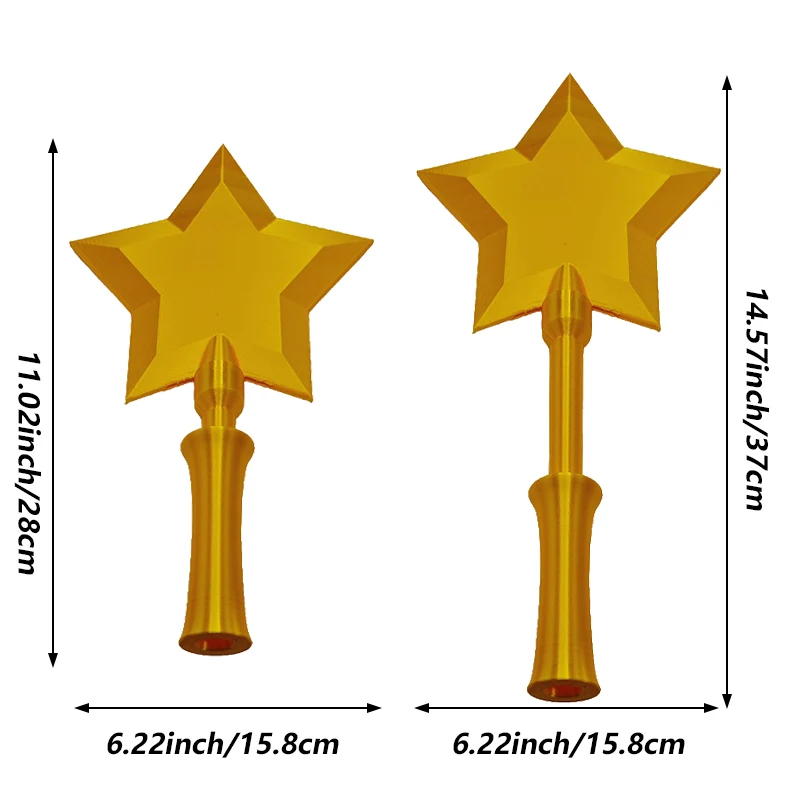 3D Printed Fashion Creative Wand Tap TO Pay Portable Cute Star Magic Wand Holder Funny Lightweight Credit Card Holder Daily Use view 2