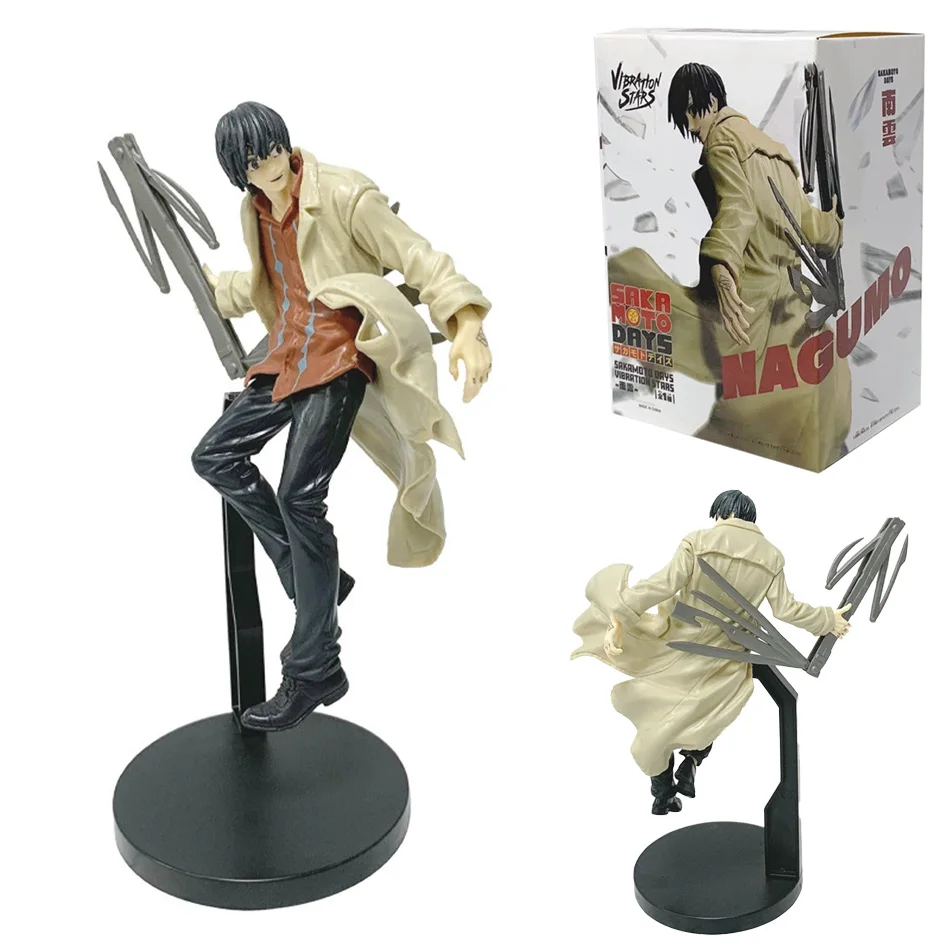 En Stock Sakamoto Days Anime Sakamoto Tarou Minato Nanun Assassin Nanun fig
