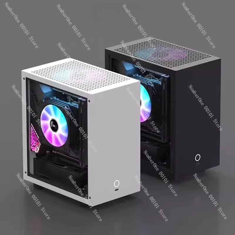 

M21 M31 ITX Mini Portable Small Chassis 120 Liquid Cooling 40 Series Graphics Desktop Computer Host Case