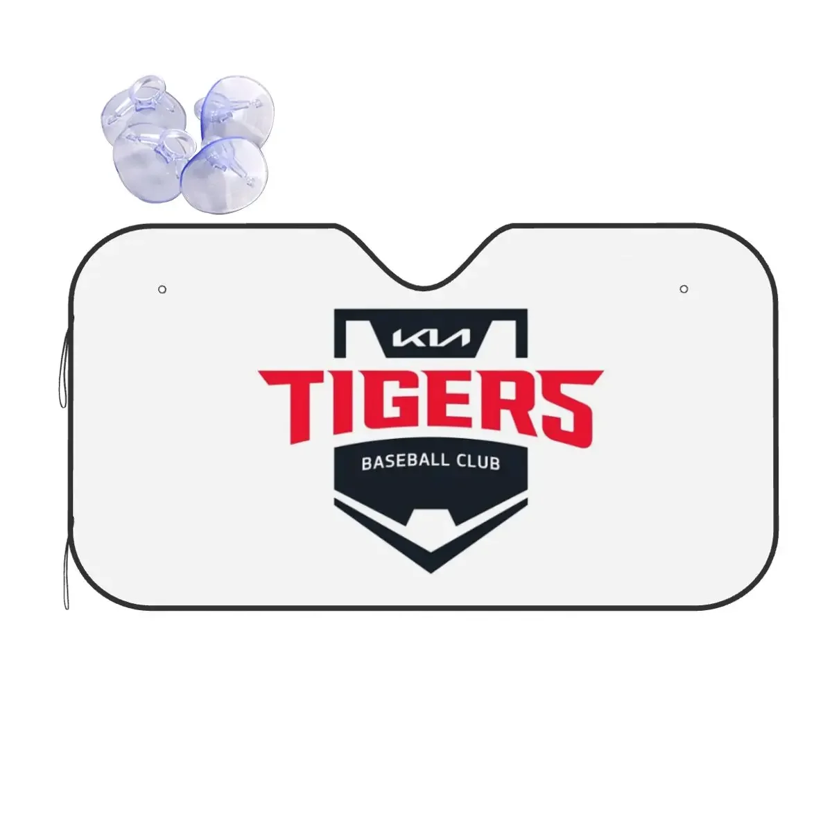 Kia Tigers Korea Windshield Sunshade Baseball Team Folding Cover Front Block Window 76x140cm Sunshade Visor Accessories Covers