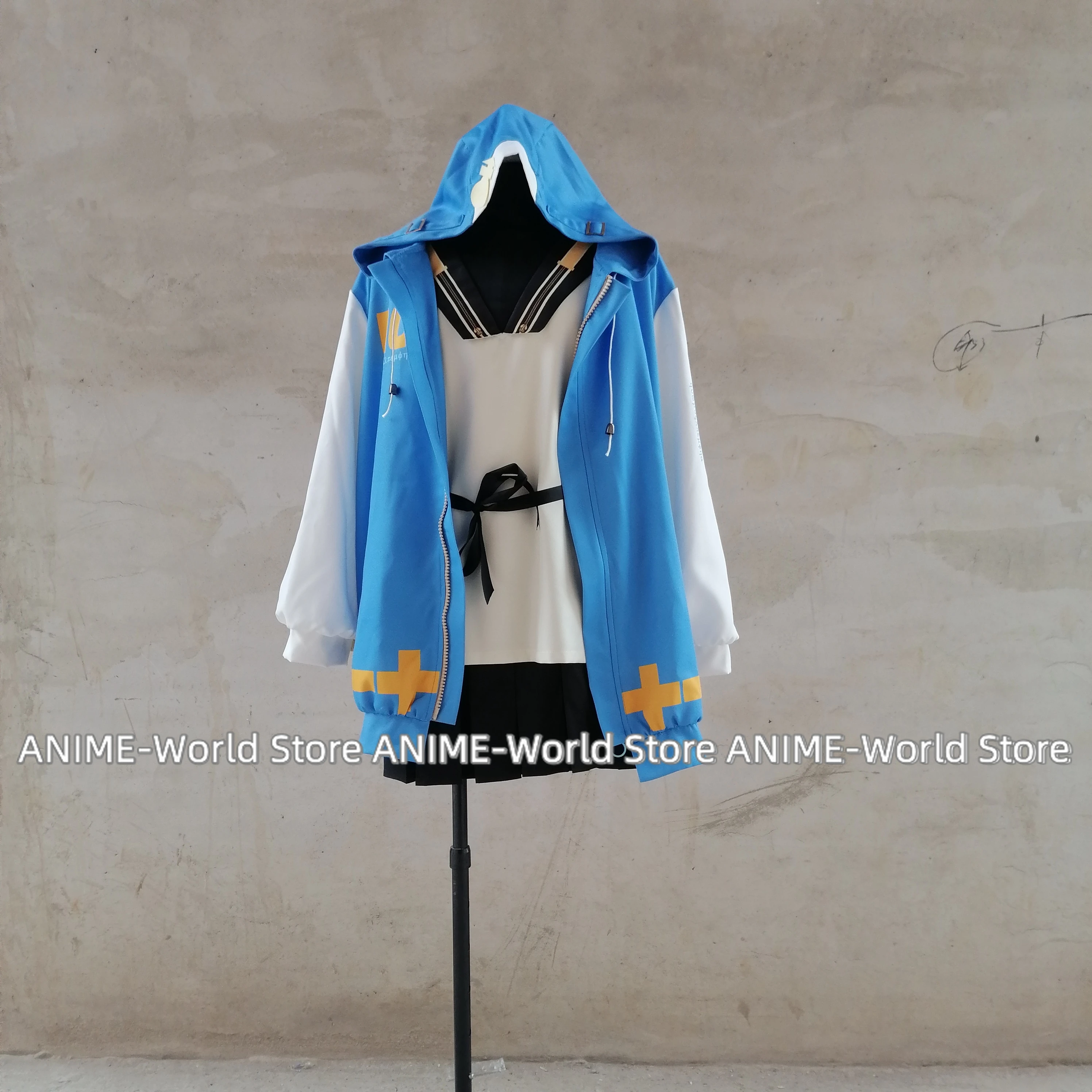 《Custom size》Guilty Gear Bridget Cosplay Costume Christmas Party Halloween Uniform Custom Made Any Size