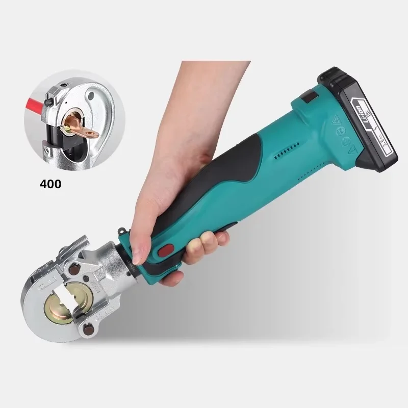 Portable Battery pipe clamping Tool for Copper and Aluminum Cable Terminal, 10-300mm ²
